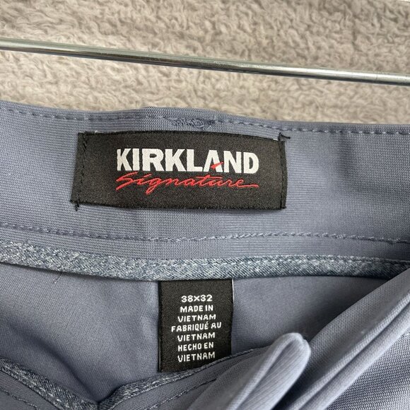 NWOT Kirkland Signature Men's 38x32 Gray Commuter Tech Pants Outdoor UPF 50 - Picture 4 of 8